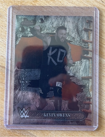 2025 Topps Chrome WWE x Cactus Jack #4 Kevin Owens — front