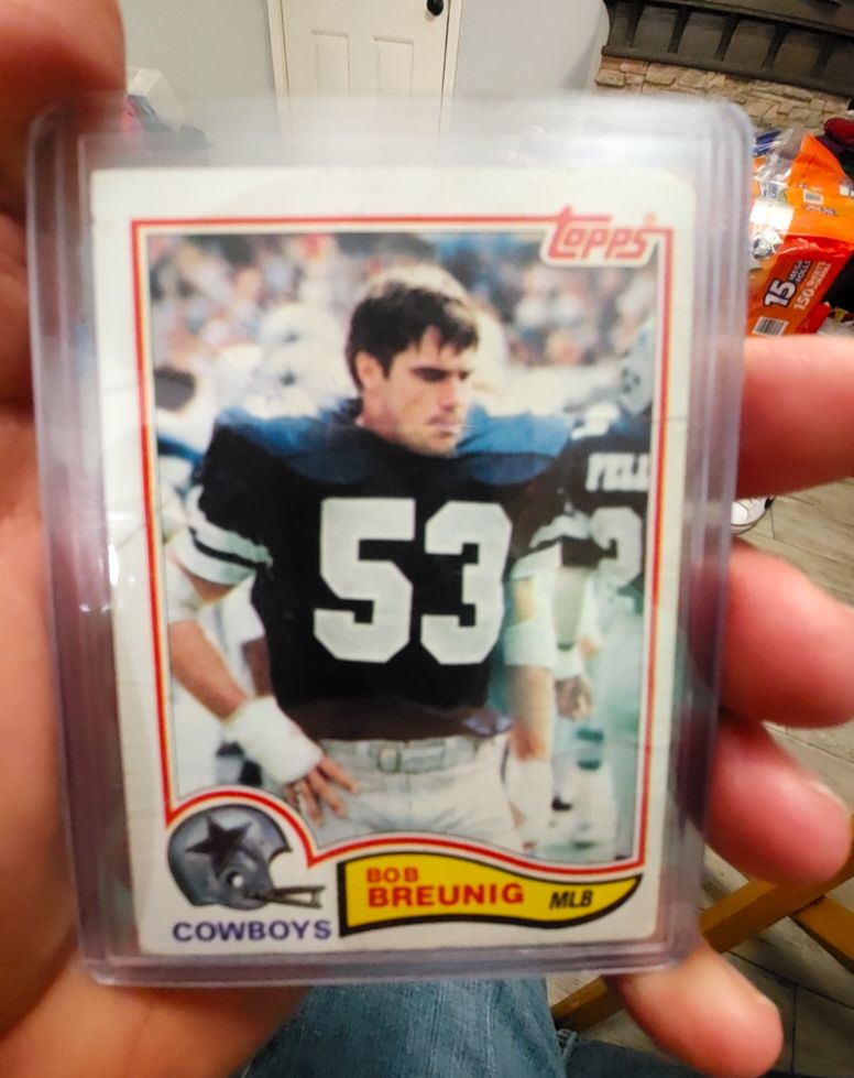 1982 Topps #308 Bob Breunig — front
