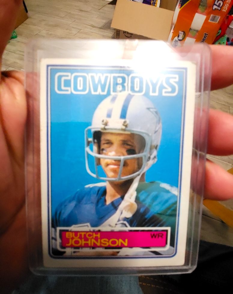 1983 Topps #48 Butch Johnson — front
