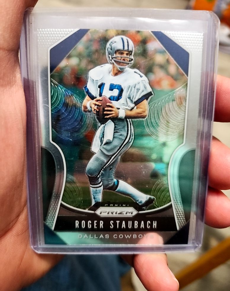 2019 Panini Prizm Roger Staubach — front