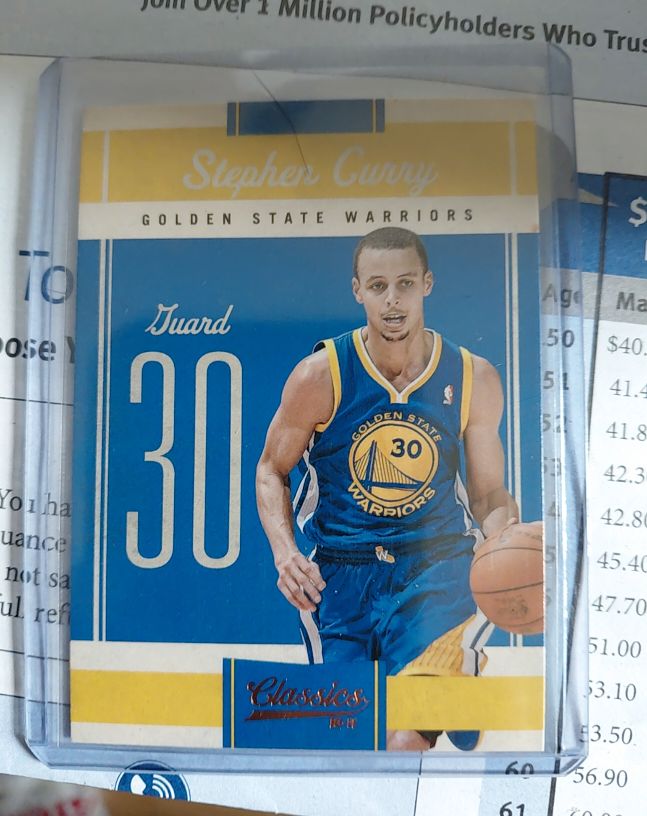 2010-11 Panini Classics #27 Stephen Curry — front
