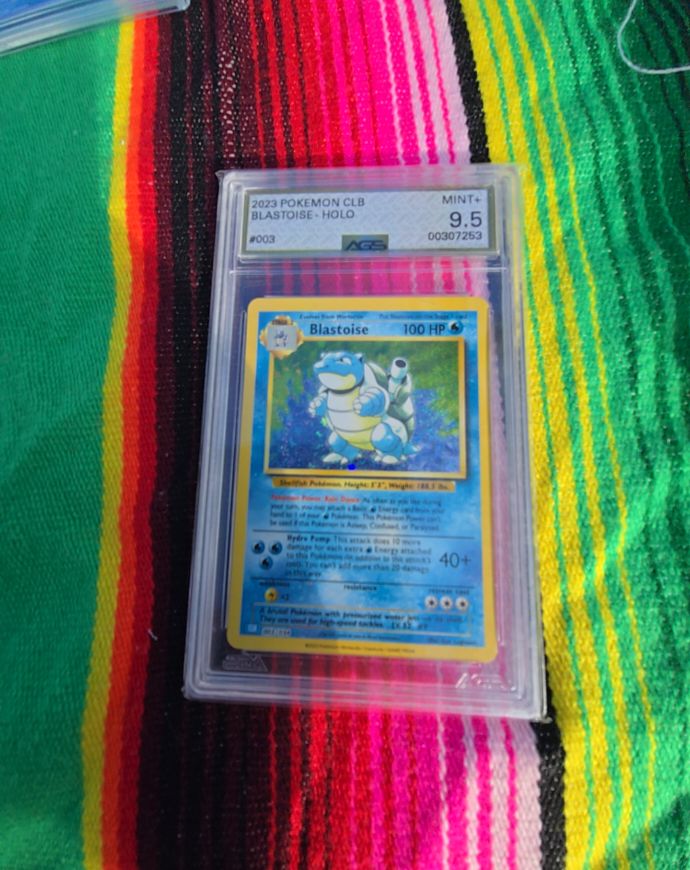 2023 Pokemon CLB #003 Blastoise Holo — front