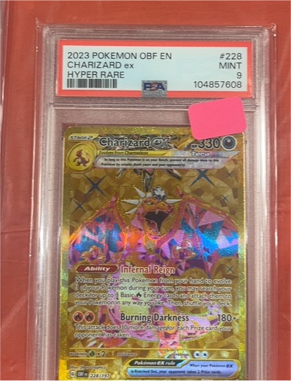 2023 Pokémon Obsidian Flames #228 Charizard ex — front