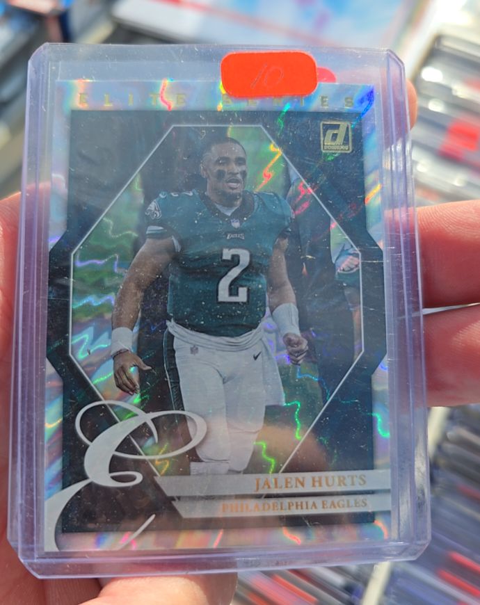 2021 Donruss Elite Series #ES-JHU Jalen Hurts — front