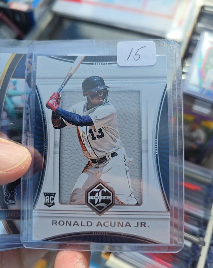2018 Panini Chronicles Limited #9 Ronald Acuna Jr. — front