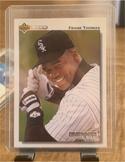 1992 Upper Deck #166 Frank Thomas — front
