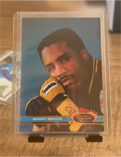 1991 Topps Stadium Club #220 Barry Bonds — front