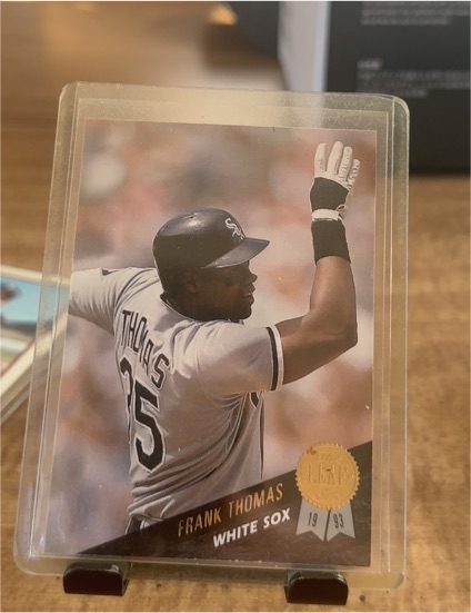 1993 Leaf #195 Frank Thomas — front