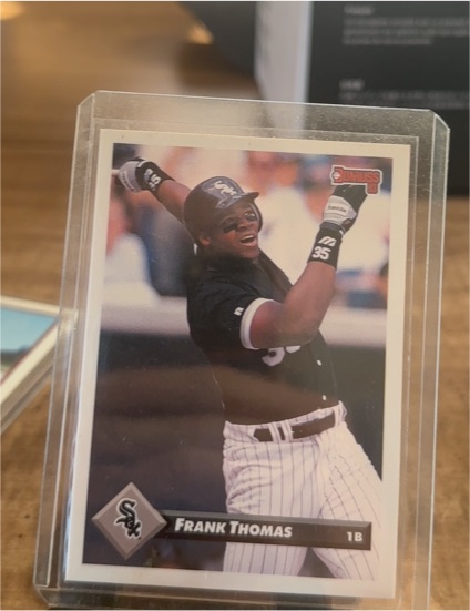 1993 Donruss #7 Frank Thomas — front