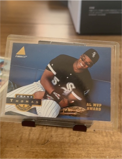 1994 Pinnacle #1 Frank Thomas — front
