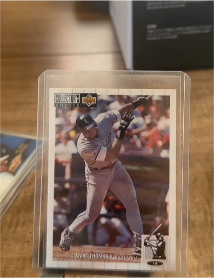 1994 Upper Deck Collector's Choice #500 Frank Thomas — front