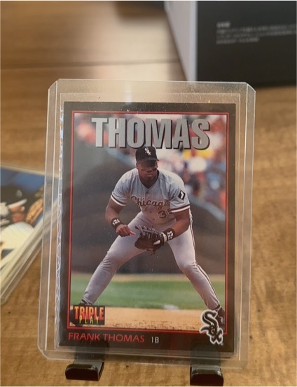 1993 Leaf Triple Play #26 Frank Thomas — front