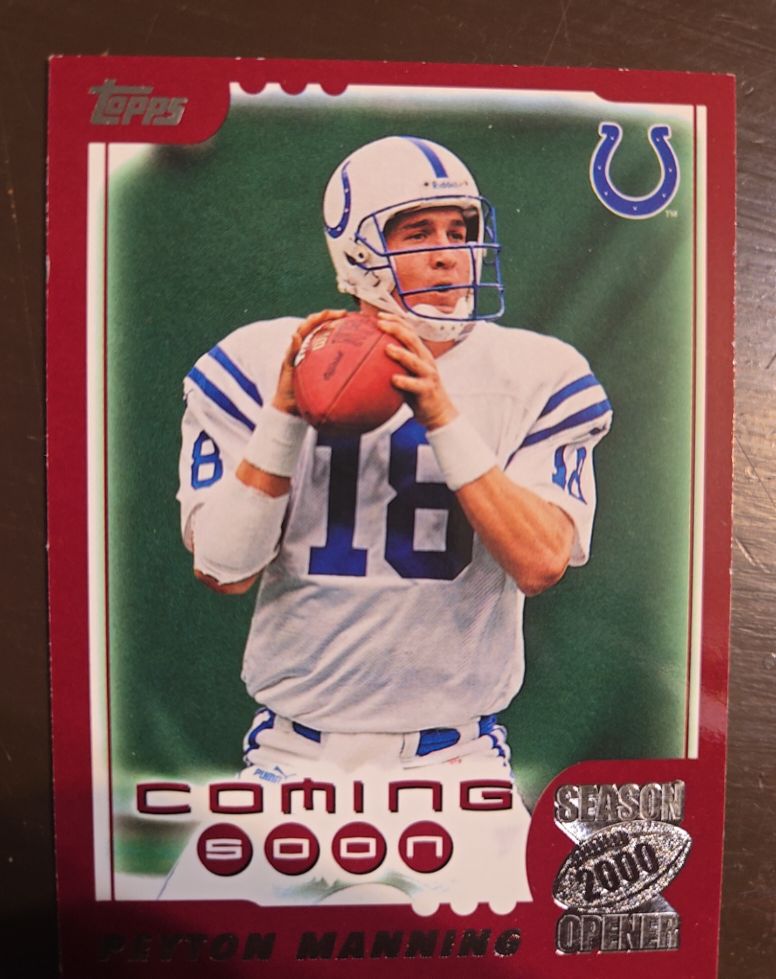 2000 Topps Season Opener #193 Peyton Manning — front