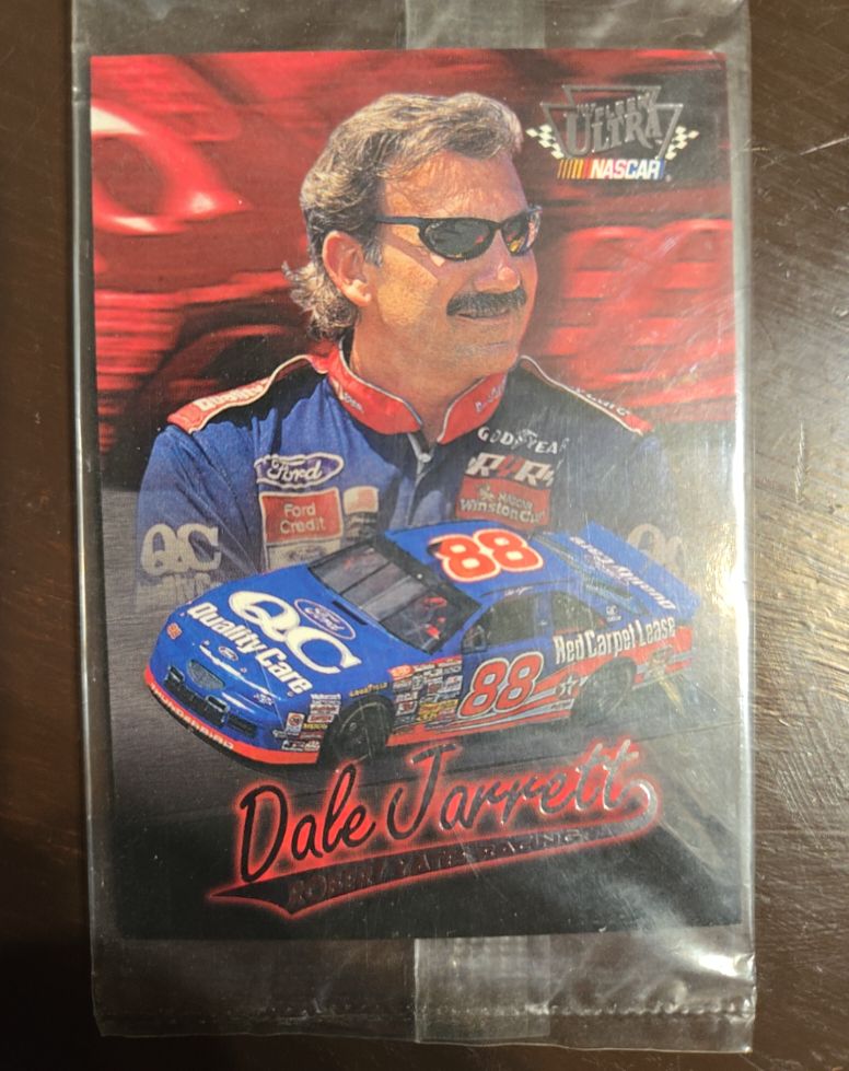 1997 Fleer Ultra Shoney's #6 Dale Jarrett — front