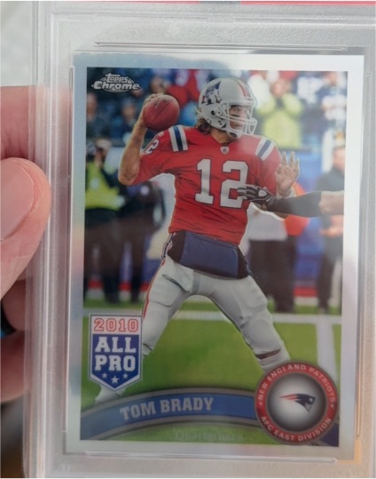 2011 Topps Chrome #20 Tom Brady — front