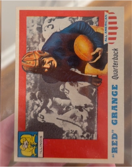 1955 Topps All American #27 Red Grange — front