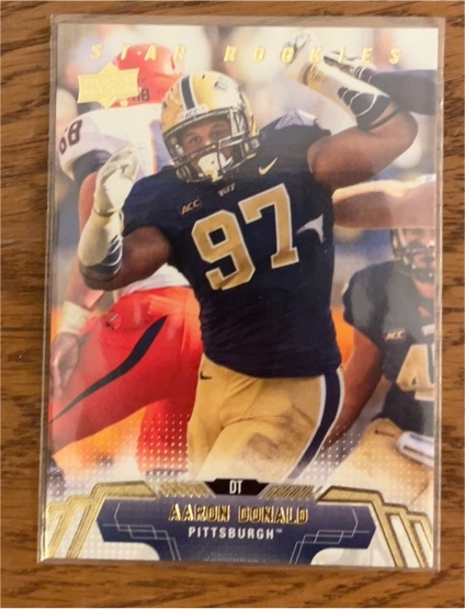 2014 Upper Deck Star Rookies #129 Aaron Donald — front