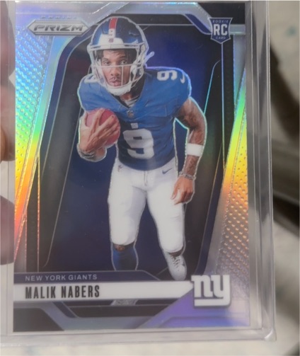2024 Panini Prizm #28 Malik Nabers — front