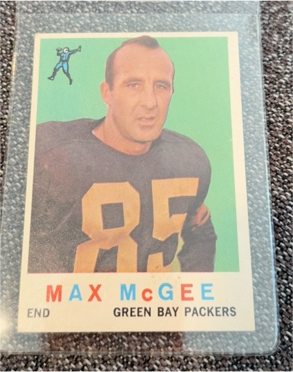 1959 Topps #4 Max McGee — front