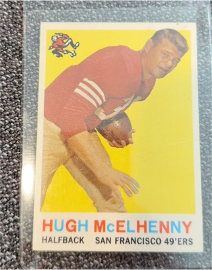1959 Topps #5 Hugh McElhenny — front