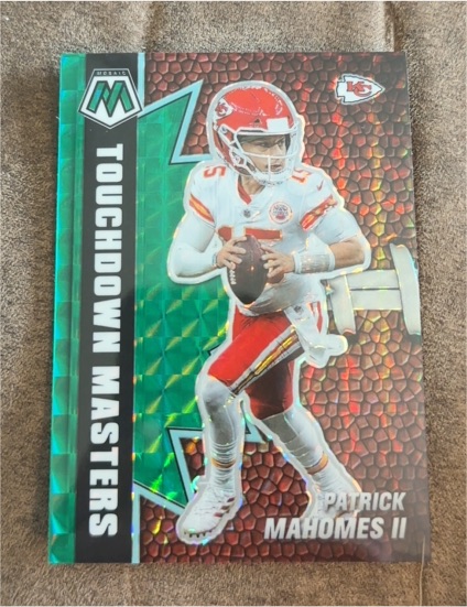 2021 Panini Mosaic Touchdown Masters #TM-14 Patrick Mahomes II — front