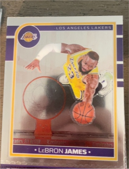 2024-25 Panini NBA Hoops #18 LeBron James — front