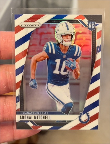 2024 Panini Prizm #303 Adonai Mitchell — front