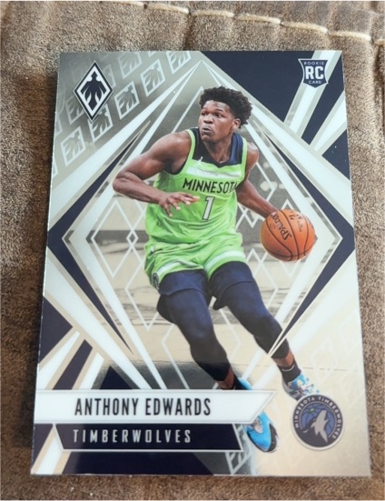 2020-21 Panini Chronicles Phoenix #580 Anthony Edwards — front