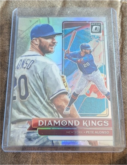 2022 Donruss Optic Diamond Kings #18 Pete Alonso — front