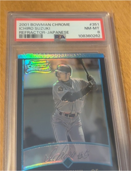 2001 Bowman Chrome #351 Ichiro Suzuki — front