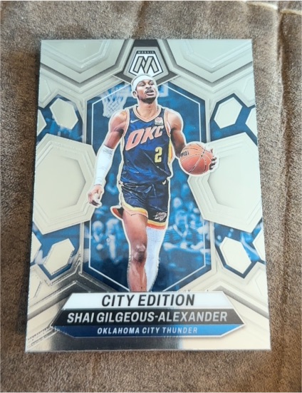 2023-24 Panini Mosaic City Edition #272 Shai Gilgeous-Alexander — front