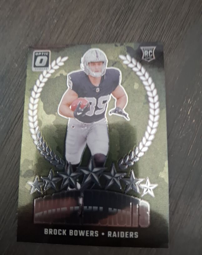 2024 Panini Donruss Optic #6 Brock Bowers Rookie Recruits — front