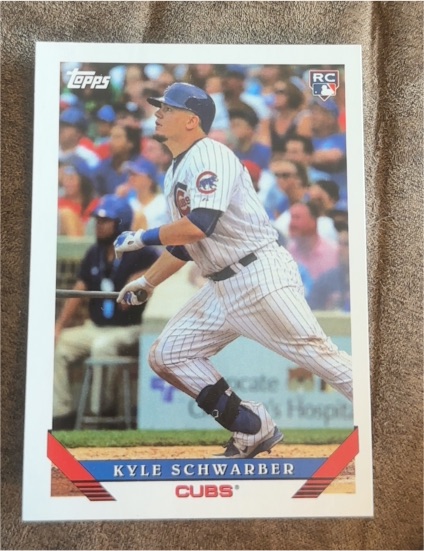 2016 Topps Update Walmart #W-19 Kyle Schwarber Rookie Card — front