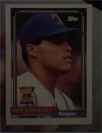 1992 Topps #78 Ivan Rodriguez — front
