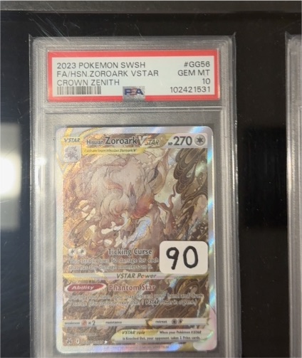 2023 Pokémon SWSH #GG56 Hisuian Zoroark VSTAR Crown Zenith — front