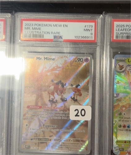 2023 Pokémon Mew EN #179 Mr. Mime Illustration Rare — front