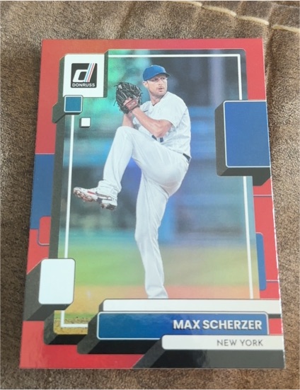 2022 Donruss #104 Max Scherzer — front