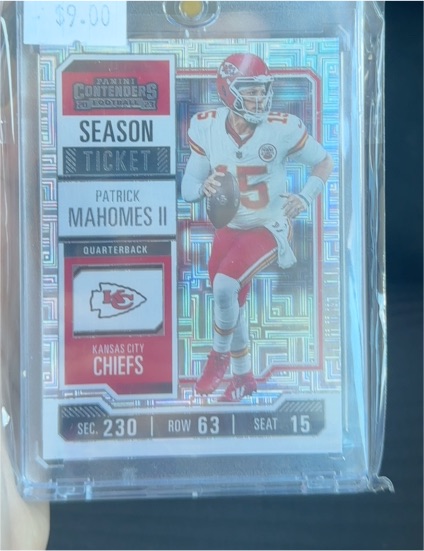2023 Panini Contenders Season Ticket #51 Patrick Mahomes II — front
