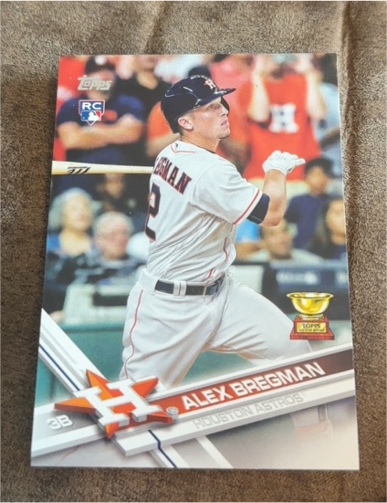 2017 Topps #341 Alex Bregman Rookie Card — front