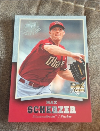 2008 Upper Deck Timeline #75 Max Scherzer — front