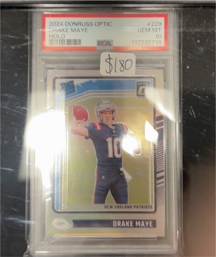 2024 Donruss Optic #229 Drake Maye — front