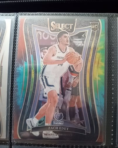 2024-25 Panini Select #391 Zach Edey Rookie Card — front