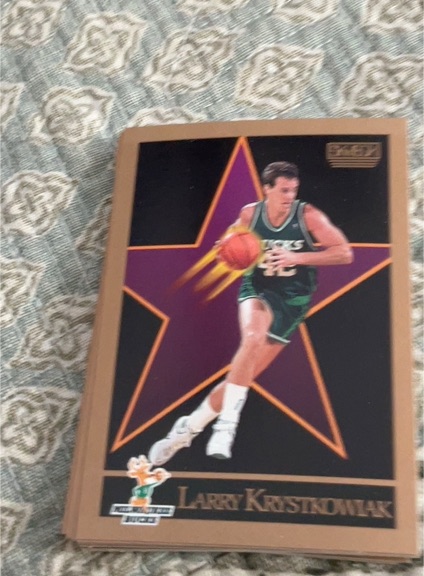 1990-91 SkyBox #160 Larry Krystkowiak — front
