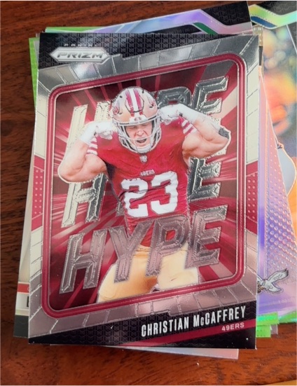 2024 Panini Prizm #5 Christian McCaffrey — front