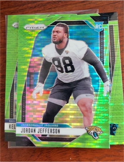 2024 Panini Prizm #358 Jordan Jefferson — front