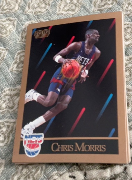 1990 Skybox #183 Chris Morris — front