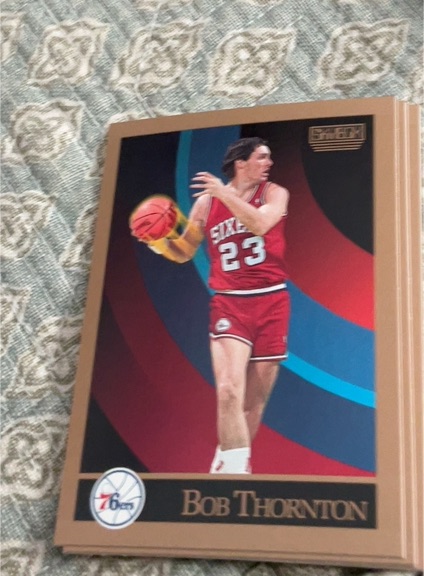1990-91 SkyBox #219 Bob Thornton — front