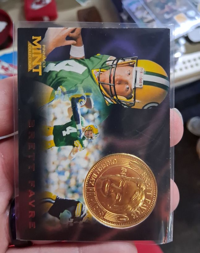 1996 Pinnacle Mint #20 Brett Favre — front