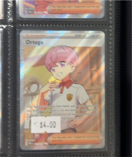 2025 Pokémon Prismatic Evolutions #141 Ortega — front