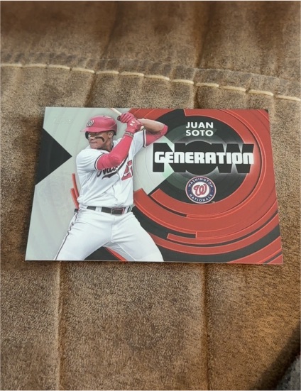 2022 Topps Series 1 Generation Now #GN-3 Juan Soto — front